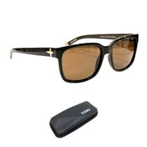 Óculos de Sol Evoke New Capo VI BRWD01 Black Shine Brown