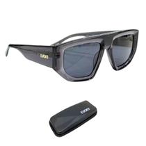 Óculos de Sol Evoke New EVK 59 G21 Cristal Preto Total Óculos de Sol Evoke New EVK 59 G21 Cristal Preto Total