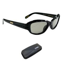 Óculos de Sol Evoke New EVK 61 A01 Black Shine G15 Total Óculos de Sol Evoke New EVK 61 A01 Black Shine G15 Total