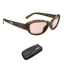 Óculos de Sol Evoke New EVK 61 G01 Metallic Brown Total