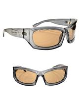 Óculos de Sol Evoke The Mask H03 Crystal Gray Brown Óculos de Sol Evoke The Mask H03 Crystal Gray Brown