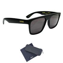 Óculos De Sol Evoke X Layback De Lba11 Black Matte Yellow