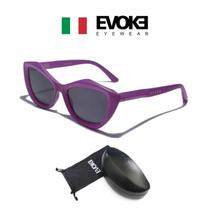 Óculos De Sol Evoke X Yndiara Asp Lilli Ynd11 Purple Matte