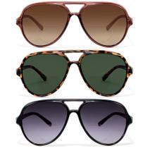 Óculos de sol EYEGUARD Retro Aviator Bifocal Reading UV400 1.75