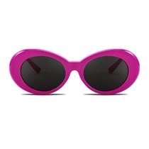 Óculos de sol FEISEDY Clout Goggles B2253 brancos para mulheres e homens