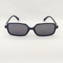 Óculos De Sol Feminino Aro Fechado Retangular Ref.10338