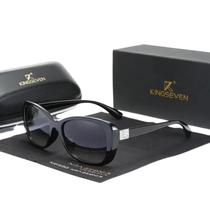 Óculos de sol feminino da moda polarizados uv400 lente luxo casual