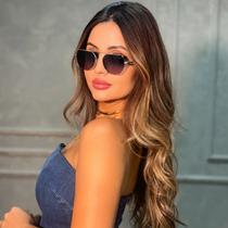 Óculos de Sol Feminino Dourado Selene Polarizado Summer's Óculos de Sol Feminino Dourado Selene Polarizado Summer's