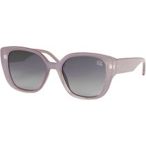 Óculos De Sol Feminino Grande Lente Preta Polarizada Original Village Heaven 10209