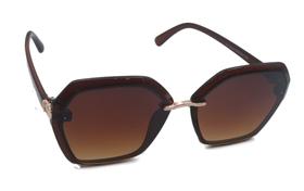 Óculos De Sol feminino Hexagonal Grande Classico Retrô Óculos De Sol feminino Hexagonal Grande Classico Retrô