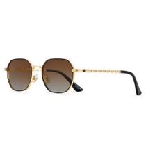 Óculos de sol Feminino hexagonal Moda Classica Retro com Proteção Uv400 Óculos de sol Feminino hexagonal Moda Classica Retro com Proteção Uv400