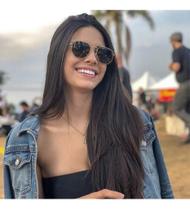 Óculos De Sol Feminino Hexagonal Verão Com Proteção Uv Óculos De Sol Feminino Hexagonal Verão Com Proteção Uv