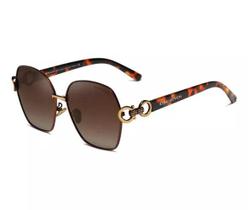 Óculos De Sol Feminino Kingseven K7898 Borboleta Leopard Brow