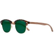 Óculos de Sol Feminino Madeira Polarizado Kingseven Amazonas Verde