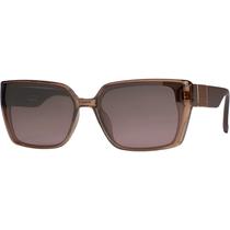 Óculos De Sol Feminino Marrom Escuro Quadrado Polarizado 6308 Óculos De Sol Feminino Marrom Escuro Quadrado Polarizado 6308