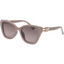 Óculos de Sol Feminino Marrom Original Formato Gatinho Polarizado UV400
