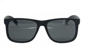 Óculos de Sol Feminino Masculino Redondo Retro Vintage Preto Quadrado Classico Justin UV 400 - BW Company