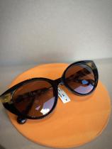 Óculos de Sol feminino Max&Co. modelo 0039 cor preto e animal print Óculos de Sol feminino Max&Co. modelo 0039 cor preto e animal print