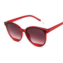 Óculos De Sol Feminino Moda Vintage Retrô Lançamento + Case