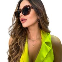 Óculos de Sol Feminino Modelo Zoe Estiloso Lê Belle + Case