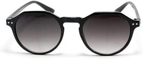 Óculos de Sol Feminino/Óculos De Sol Masculino Redondo Pequeno Preto Unissex/Novo da moda