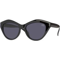 Óculos de Sol Feminino Original Polarizado UV400 Redondo Preto Grande Lançamento