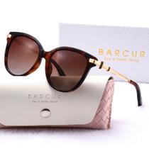 Óculos de Sol Feminino Polarizado Armação Espelho de Aço Inoxidável Uv400 Óculos de Sol Feminino Polarizado Armação Espelho de Aço Inoxidável Uv400