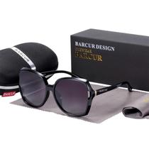 Óculos de sol feminino polarizados lente gradiente feminino 2117