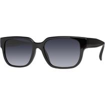 Óculos de Sol Feminino Preto Escuro Formato Quadrado Bordas Redondas Lente Polarizada Com Proteção UV400 Visão Confortável Modelo Tendência VH2820