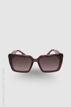 Óculos de Sol Feminino Quadrado Fumê Duchess