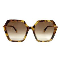 Óculos de Sol Feminino Quadrado Furla 691 Tartaruga