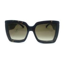 Óculos de Sol Feminino Quadrado Jimmy Choo Reniees Marrom