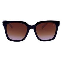 Óculos de Sol Feminino Quadrado Oversized Acetato Mackage - Marrom