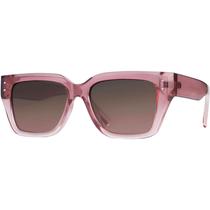 Óculos De Sol Feminino Quadrado Rosa Marrom Polarizado 6160 Óculos De Sol Feminino Quadrado Rosa Marrom Polarizado 6160
