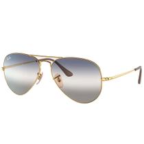 Óculos de Sol Feminino Ray-Ban Aviator Clássico RB 3689 001/GE