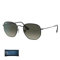 Óculos De Sol Feminino Ray Ban Hexagonal RB3548 00271 5421 Óculos De Sol Feminino Ray Ban Hexagonal RB3548 00271 5421