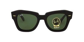 Óculos De Sol Feminino Ray Ban Rb2186 901/31State Street 49 Óculos De Sol Feminino Ray Ban Rb2186 901/31State Street 49