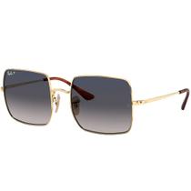 Óculos de Sol Feminino Ray-Ban Square 1971 Classic Metal Dourado RB197