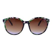 Óculos de Sol Feminino Redondo Acetato Mackage - Camuflado