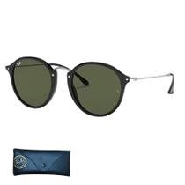 Óculos De Sol Feminino Redondo Ray Ban Round Fleck RB2447 901 49 Óculos De Sol Feminino Redondo Ray Ban Round Fleck RB2447 901 49