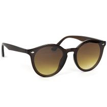 Óculos de sol Feminino Redondo Vintage Lente Degrade Várias Cores