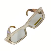 Óculos De Sol Feminino Retangular Original Uv400 Praia Sol