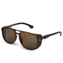 Óculos De Sol Feminino Steampunk Style Elegante Onça