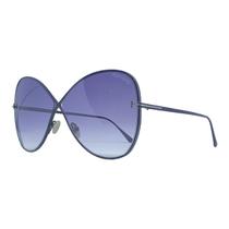 Óculos de Sol Feminino Tom Ford 842 Metal Redondo