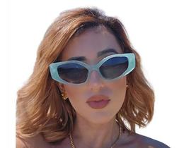 Óculos De Sol Feminino Wski Sol Redondo Proteção Uv400