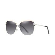Óculos De Sol Femininos Com Lentes Polarizadas E Gradiente, Óculos De Sol Redondos E Quadrados