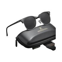 Óculos De Sol Femininos De Grande Lente Polarizados UV400 KINGSEVEN Luxuosos E Casuais Para Moda Ao