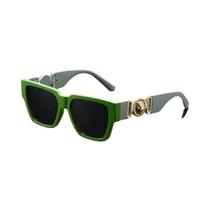 Óculos De Sol Femininos De Luxo Com Design Quadrado E Detalhes Em Estampa De Leopardo, Óculos De Sol Óculos De Sol Femininos De Luxo Com Design Quadrado E Detalhes Em Estampa De Leopardo, Óculos De Sol