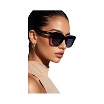 Óculos De Sol Femininos De Moda Com Armação Quadrada Pequena UV400, Estilo Outdoor, 1/4 Peças Óculos De Sol Femininos De Moda Com Armação Quadrada Pequena UV400, Estilo Outdoor, 1/4 Peças