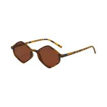 Óculos De Sol Femininos Em Forma De Losango Azul Claro Vintage Com Armação Pequena UV400 Óculos De Sol Femininos Em Forma De Losango Azul Claro Vintage Com Armação Pequena UV400